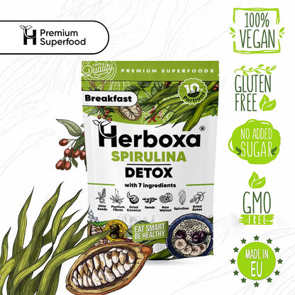 Spirulina Detox – zdrava „brza hrana“ sa spirulinom za doručak 