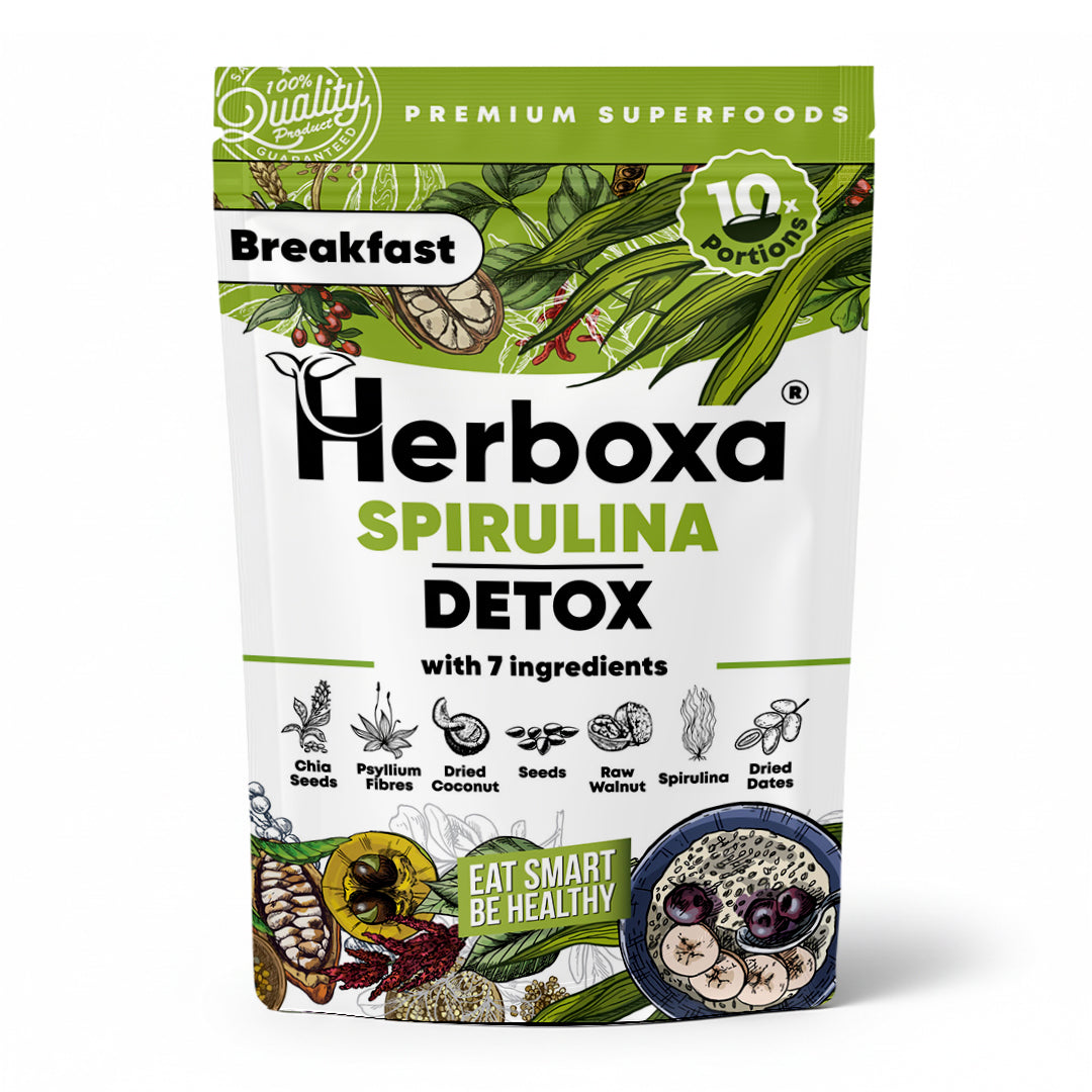Spirulina Detox – zdrava „brza hrana“ sa spirulinom za doručak 