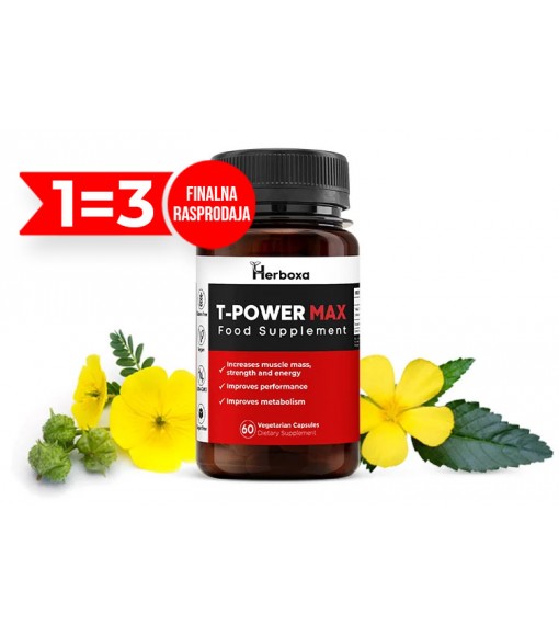 Herboxa® T-Power MAX | s Tribulus Terrestris